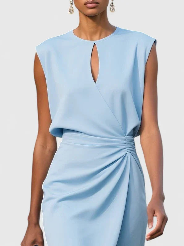 Elara Sophisticated Dress detail