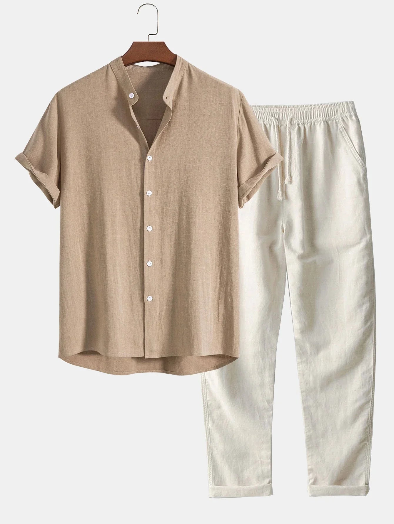 Linen Set Beige