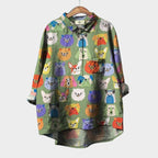 Delphine blouse green