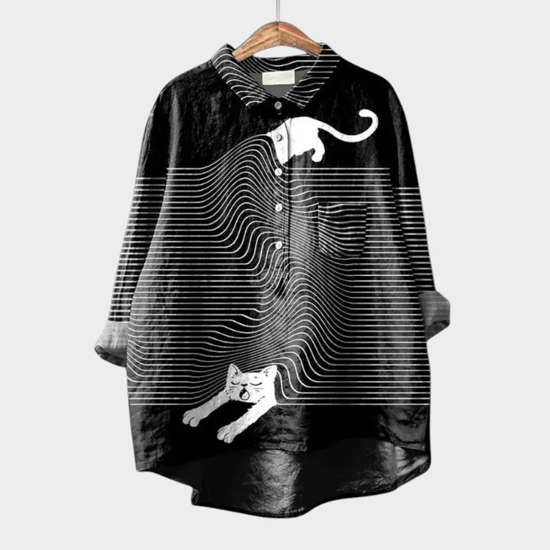 Delphine blouse black