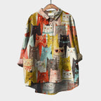 Delphine blouse brown