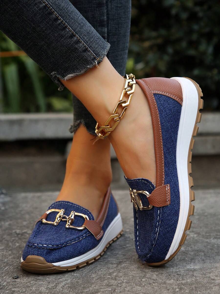 Mia Orthopedic Loafers Brown