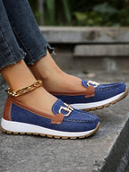 Mia Orthopedic Loafers grey blue