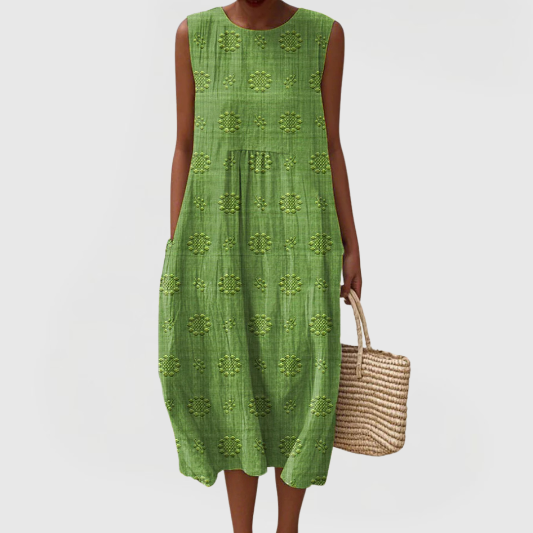 Coraline dress green
