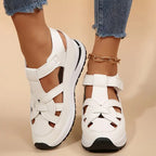 Solene Orthopedic Sandals White