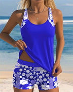 Coraline | Two-Piece Floral Swimsuit