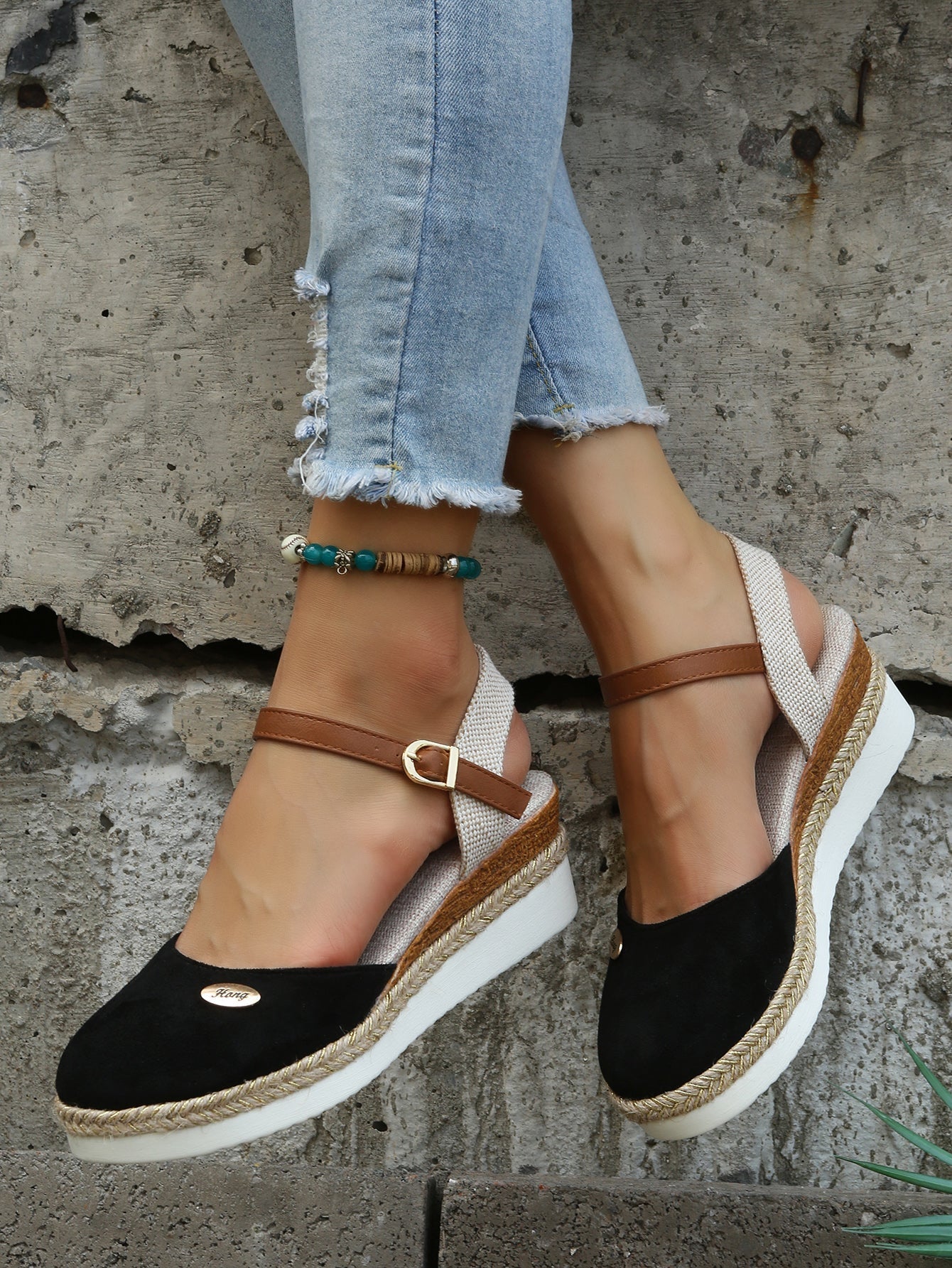 Marbella | Women's Woven Cushioned Espadrille Sandals