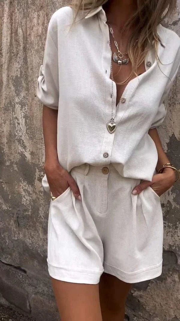 Solène Set - White