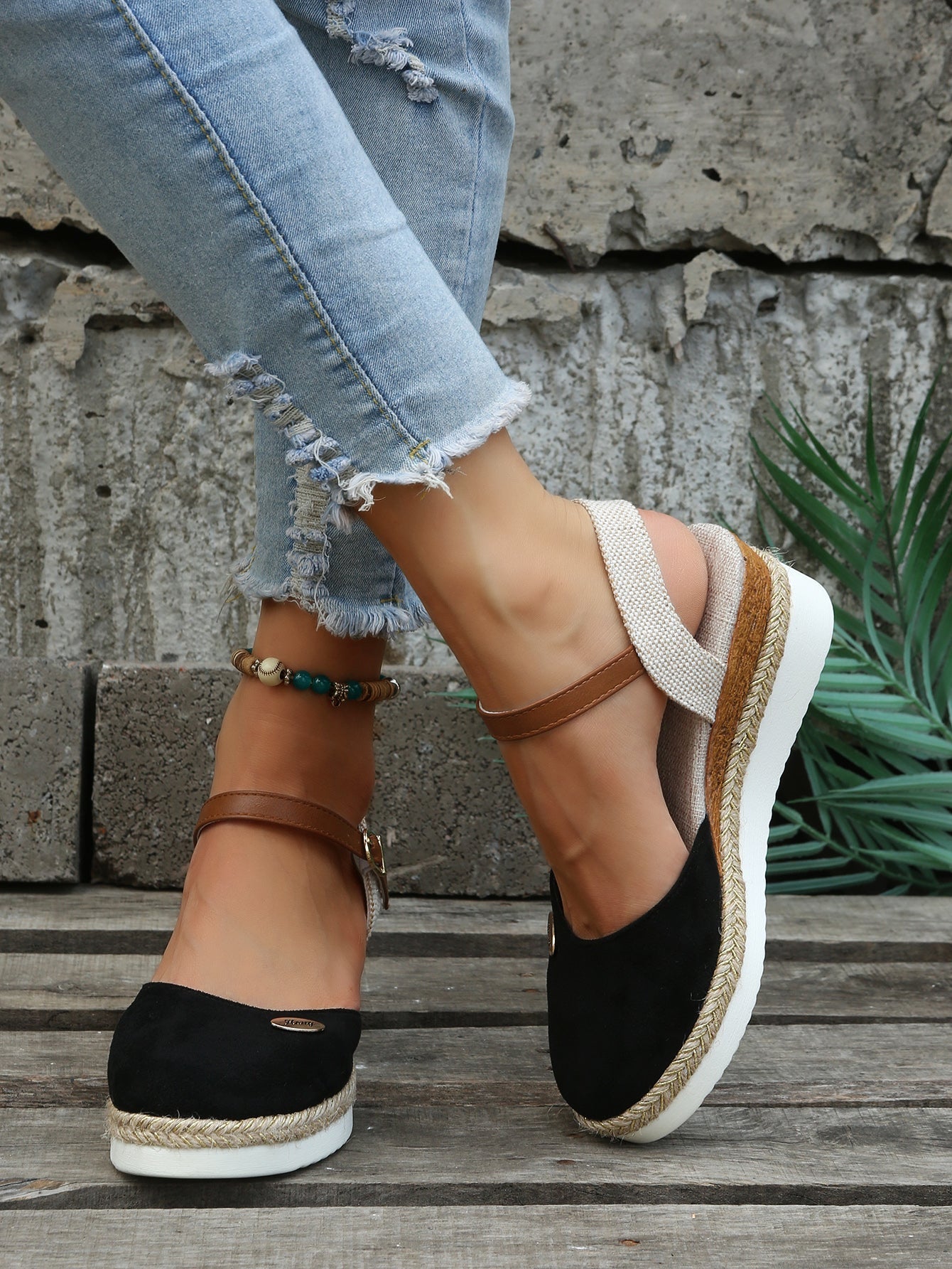 Marbella | Women's Woven Cushioned Espadrille Sandals