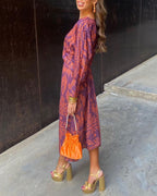 Celestine Maxi Dress Purple