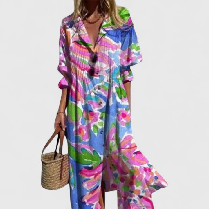 Fleurette | Women's Elegant Boho Dress