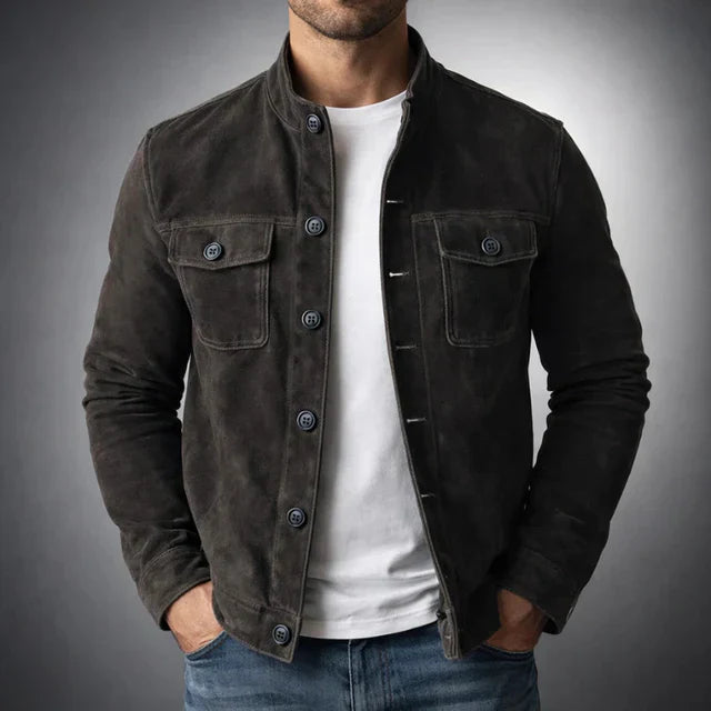 Jacket in black