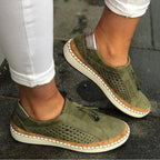 Stride Orthoflex Slip-Ons Green