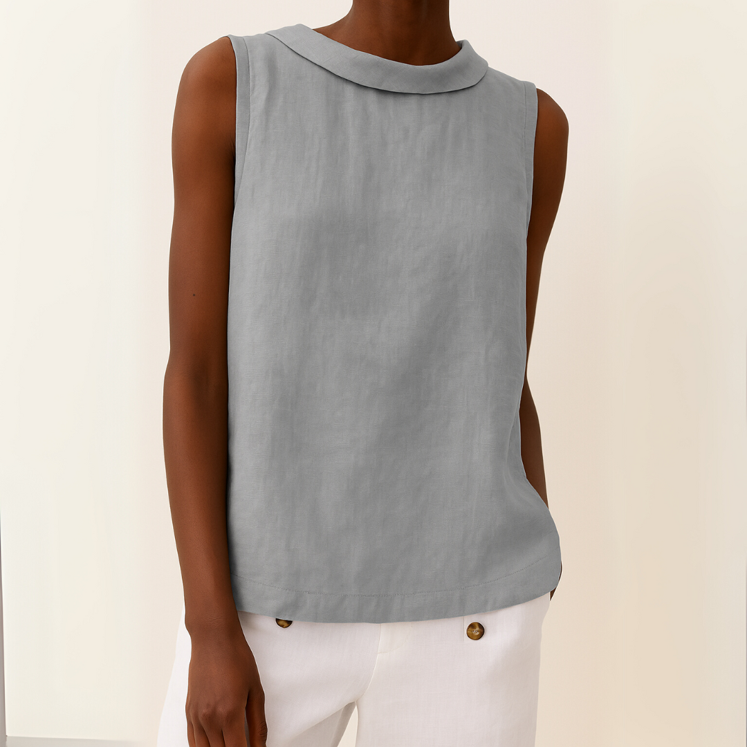 Eloise top Grey
