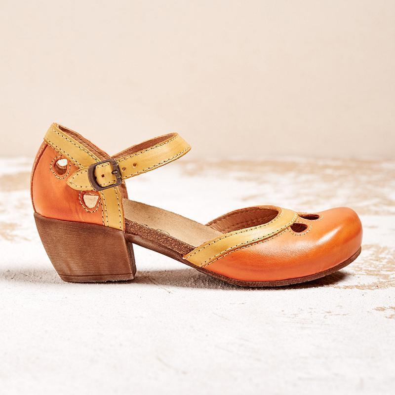 Amara sandals Orange
