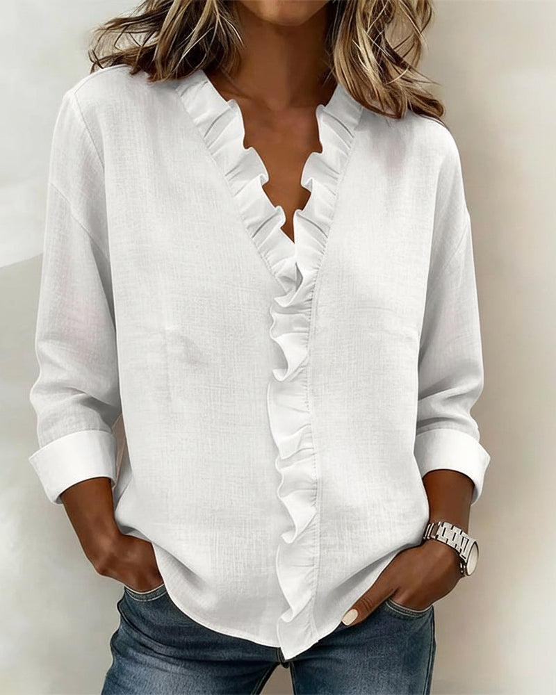 Delphine blouse White