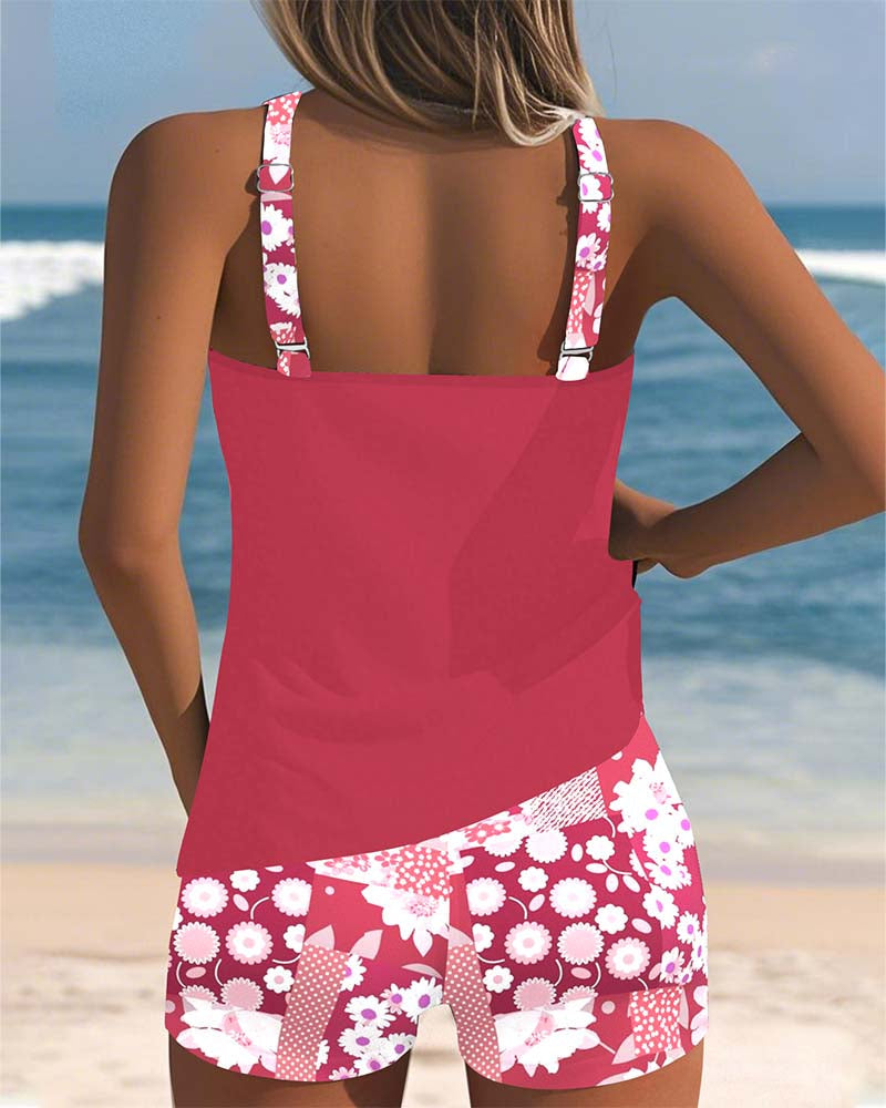 Coraline | Two-Piece Floral Swimsuit