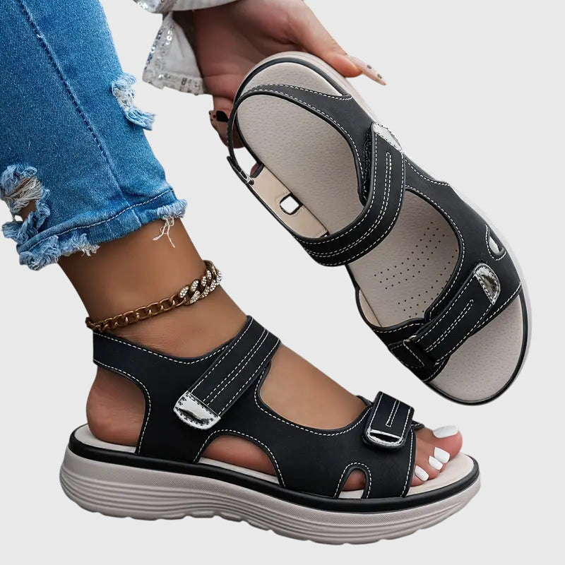 Solene Cushioned Sandals detail