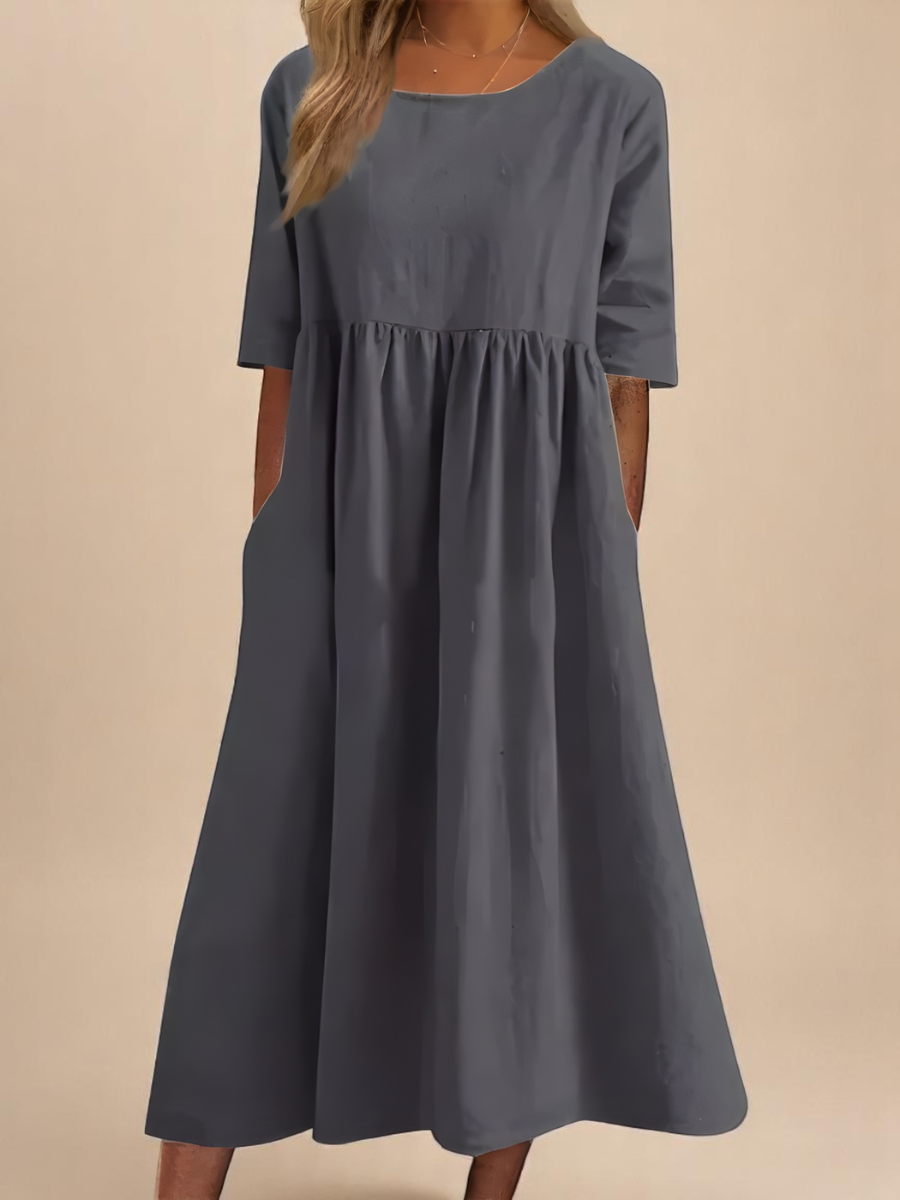 Seraphine dress in gray