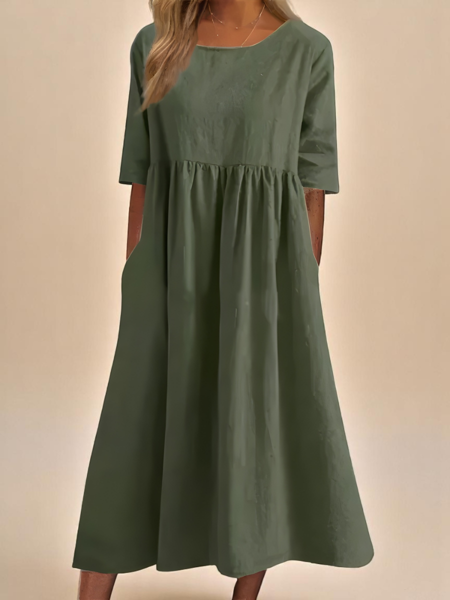 Seraphine dress in green