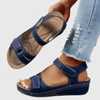 Solene Orthopedic Slide Sandals blue