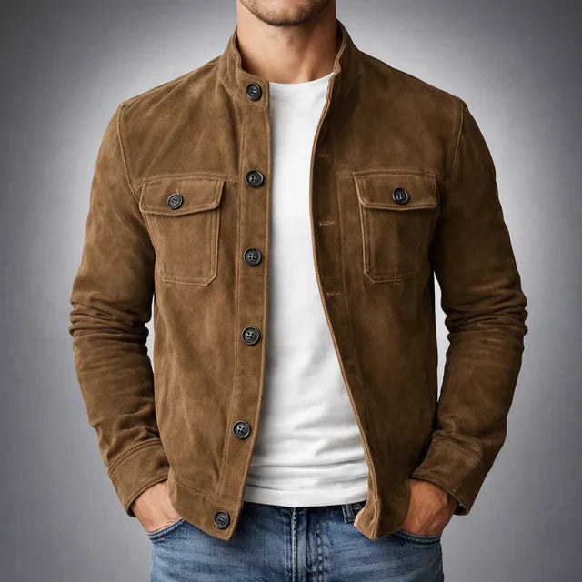 Jacket in brown