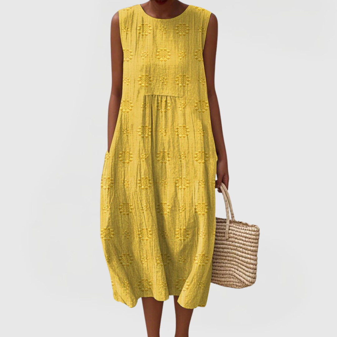 Coraline dress light yellow