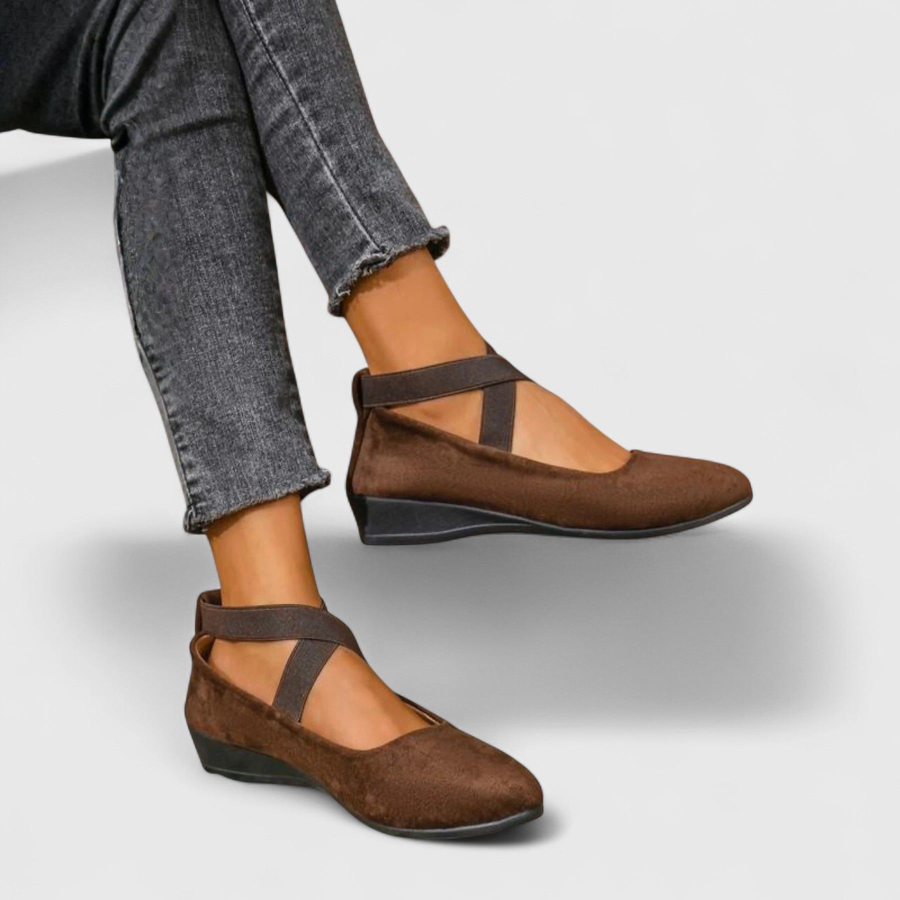 Jynna Orthopedic Shoes Brown