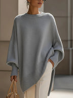 Cordelia Sophisticated Sweater in gray