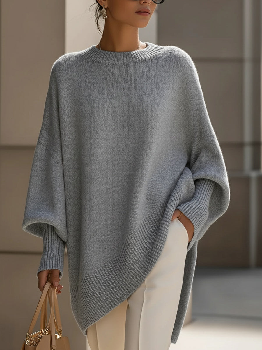 Cordelia Sophisticated Sweater in gray