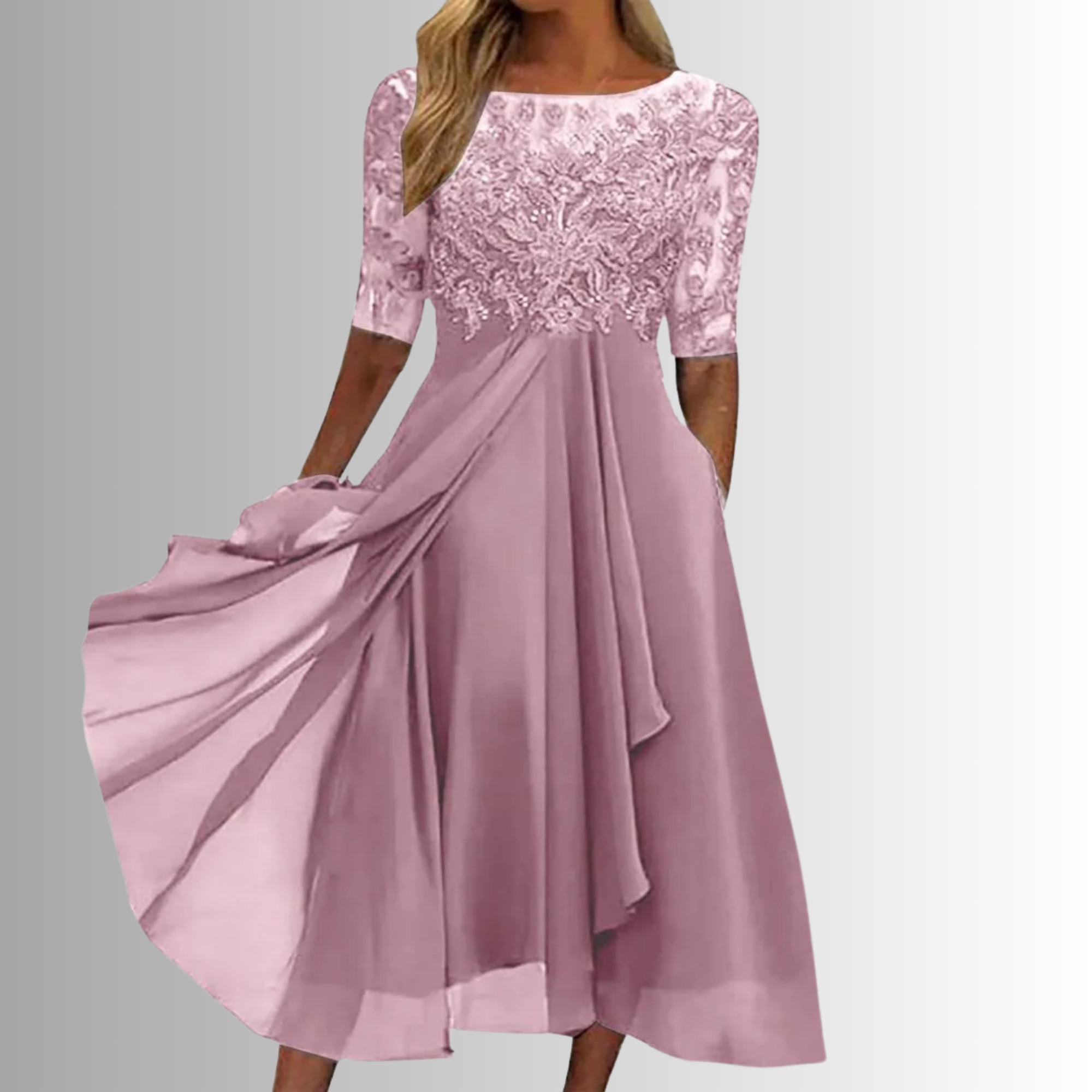 Seraphine | Elegant Lace Evening Dress