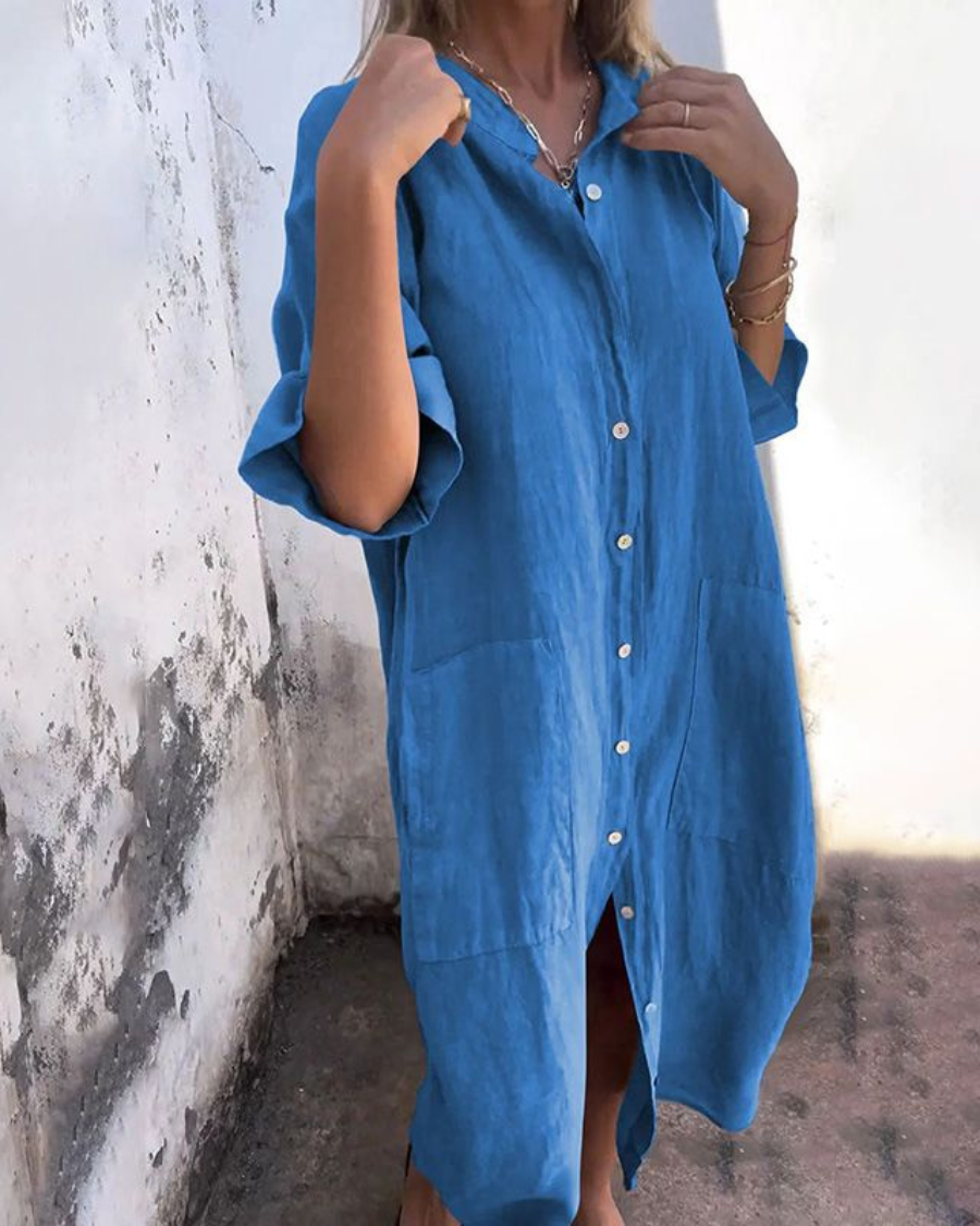 Seraphina | Boho Shirt Dress