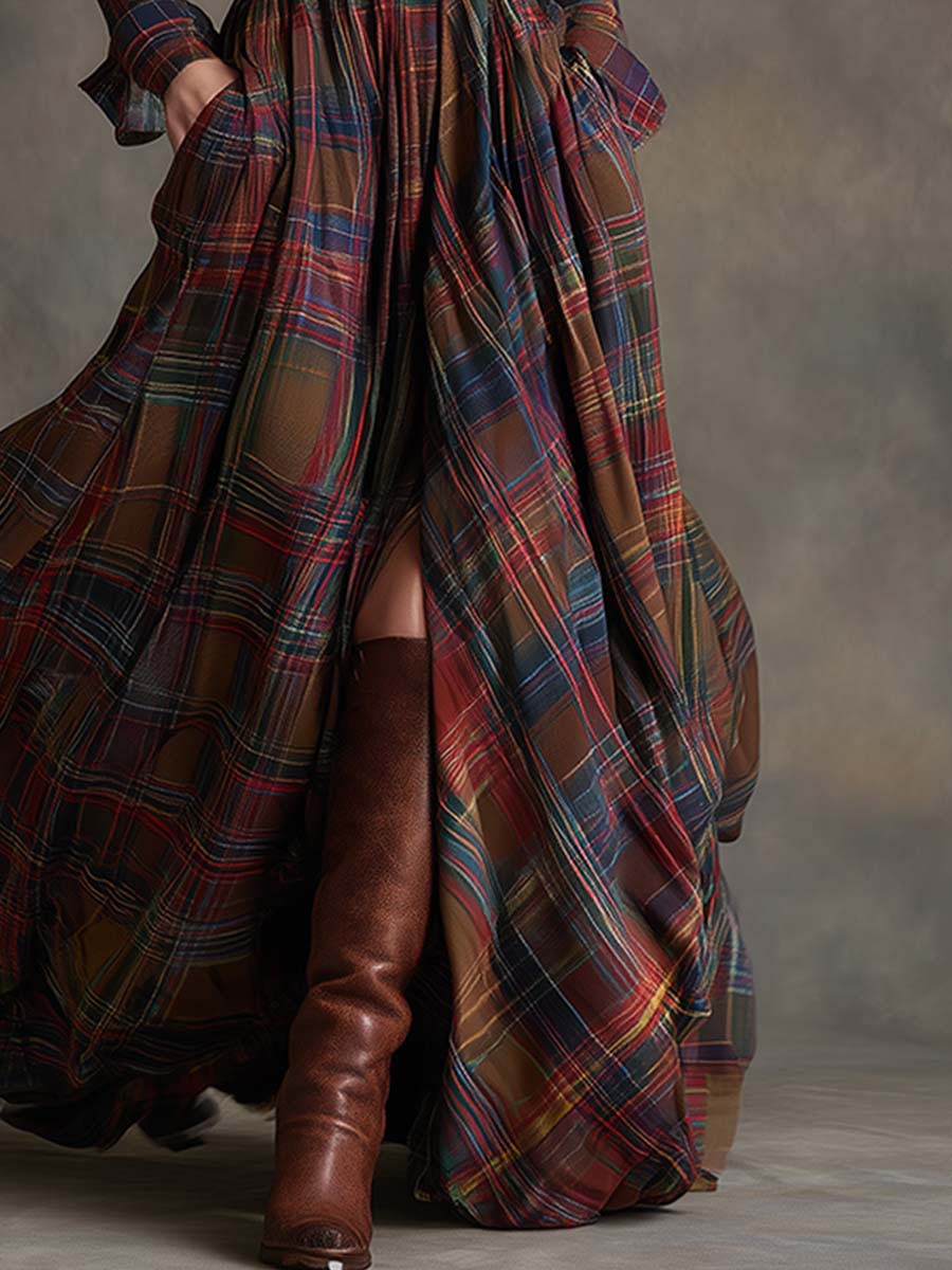 Shirt dress detail