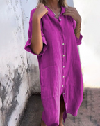 Seraphina | Boho Shirt Dress
