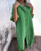 Seraphina | Boho Shirt Dress