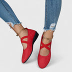 Jynna Orthopedic Shoes Red