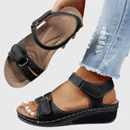Solene Orthopedic Slide Sandals black