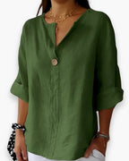 Women's Relaxed-Fit Blouse for Chic Comfort Effortless Elegance