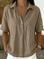 Linnea shirt in Khaki