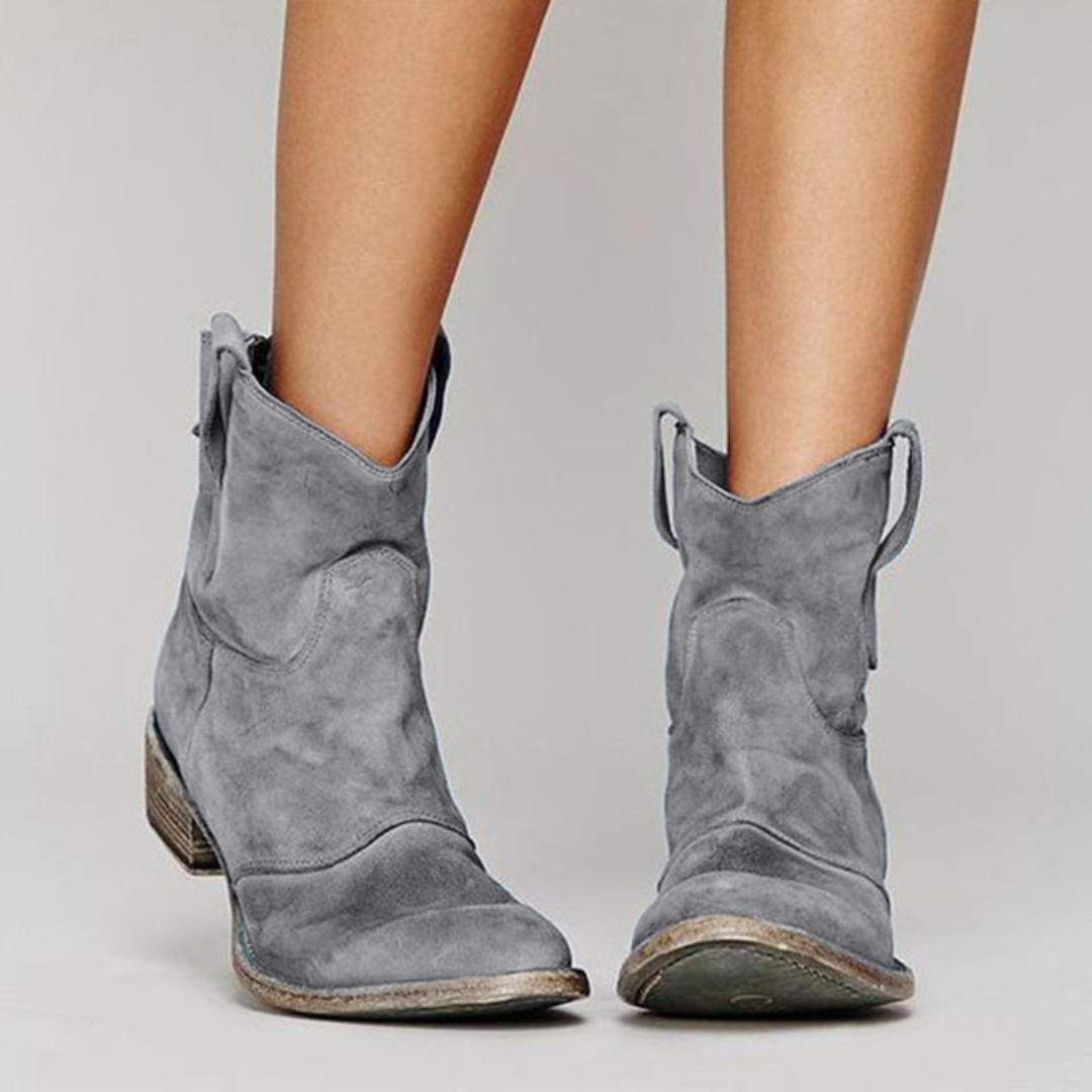 Camille | Chic Suede Ankle Boots