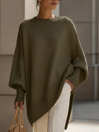 Cordelia Sophisticated Sweater in olive green