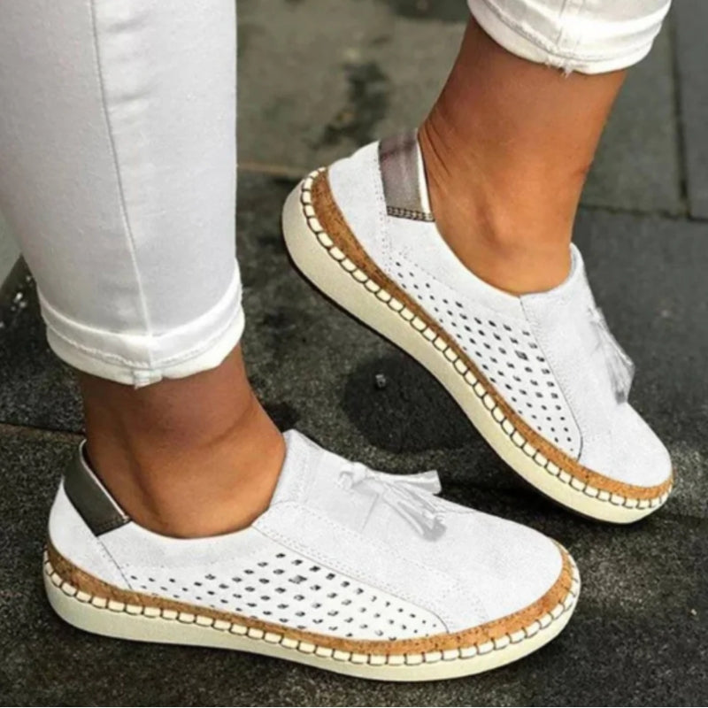 Stride Orthoflex Slip-Ons White