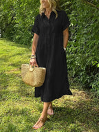 Marlowe Striped Shirt - Black