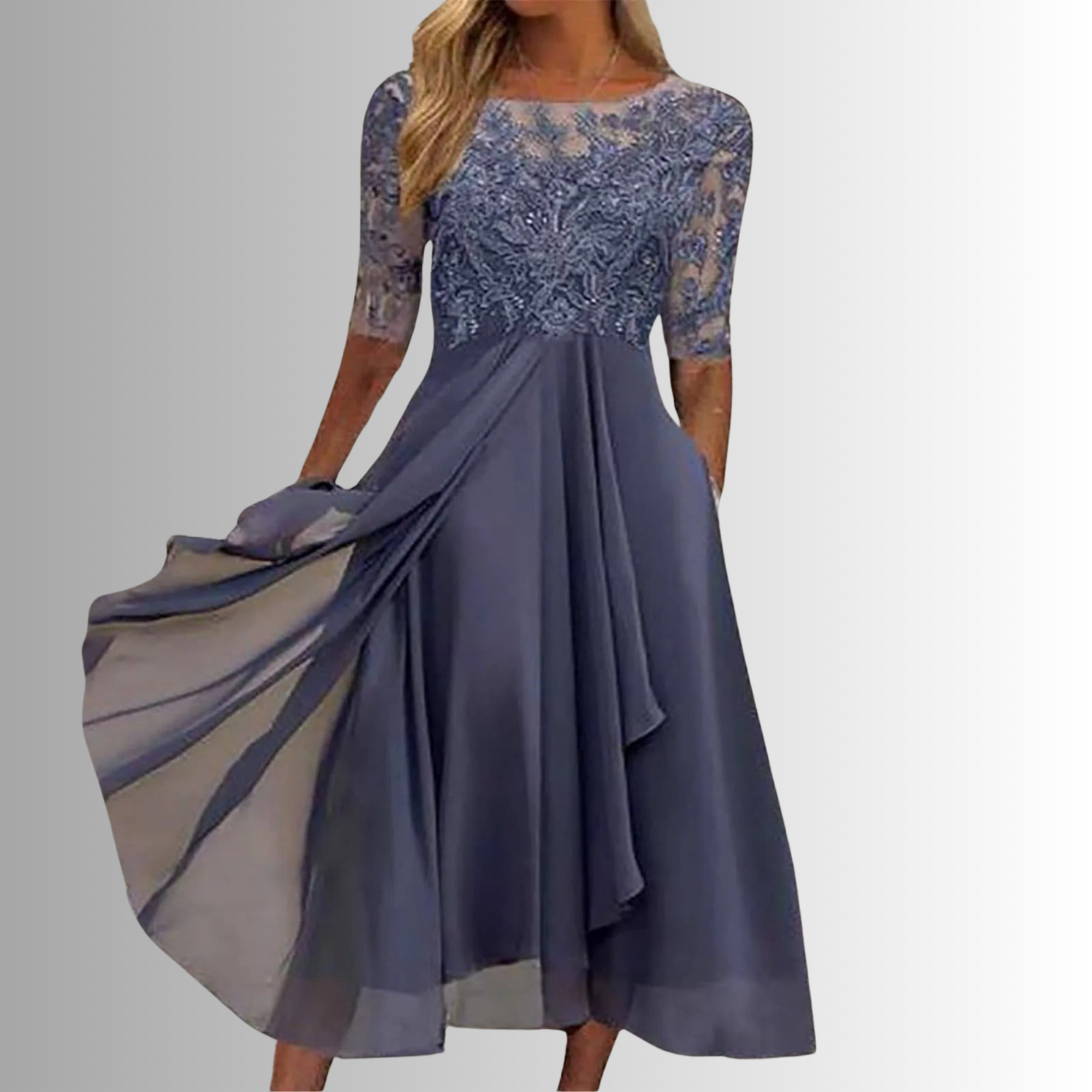 Seraphine | Elegant Lace Evening Dress