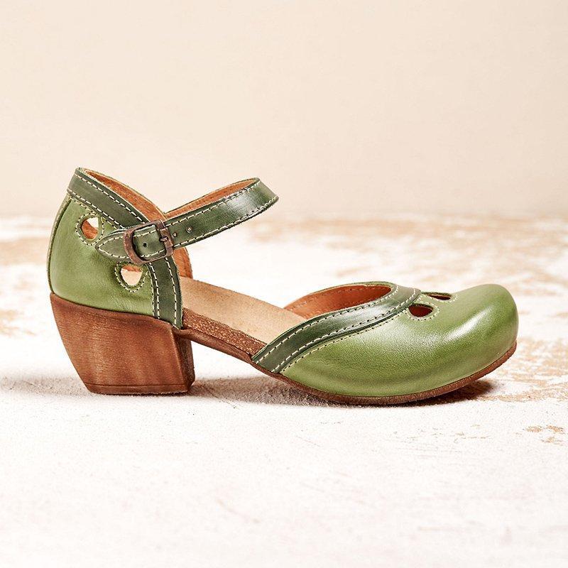 Amara sandals Green