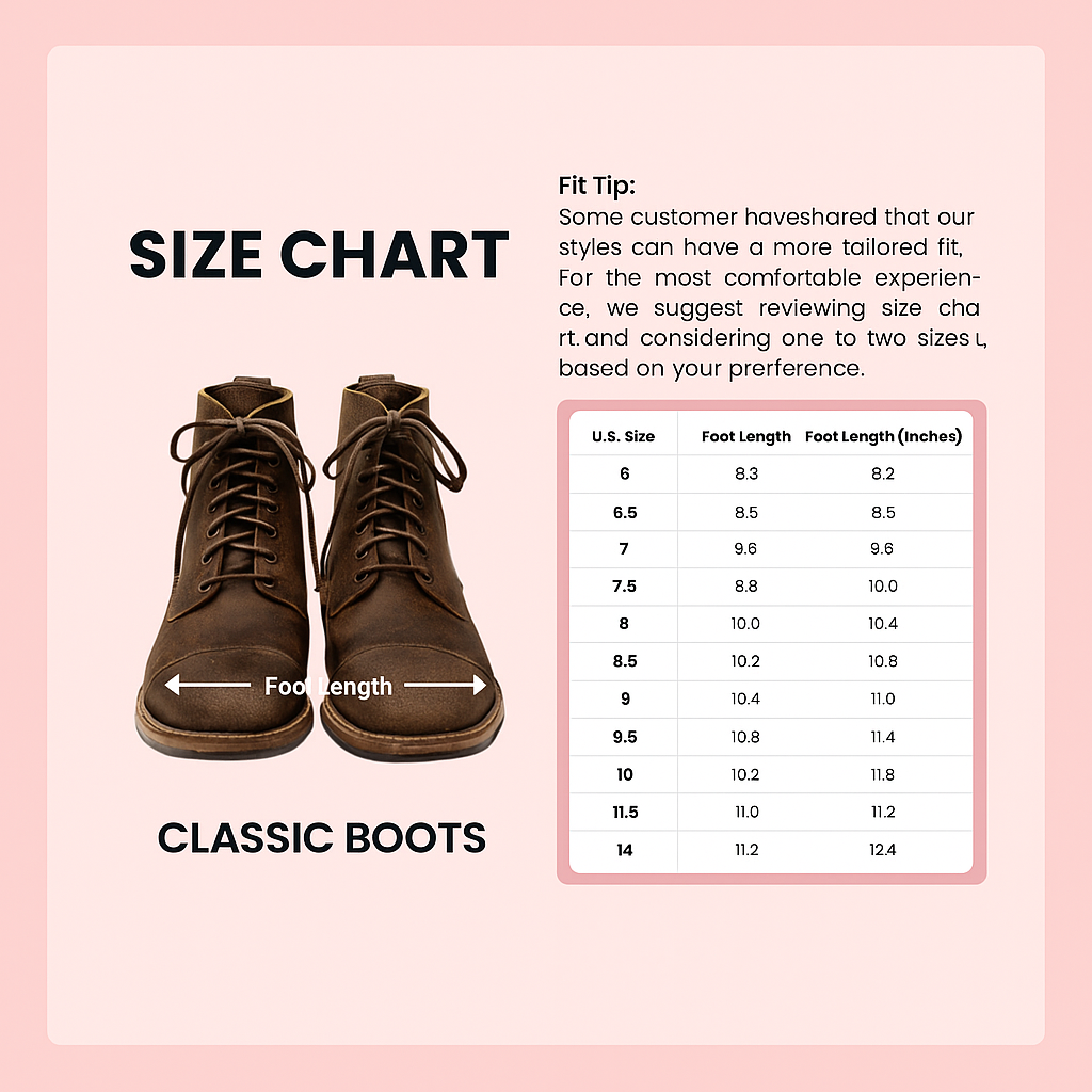 Men's Vintage Boots