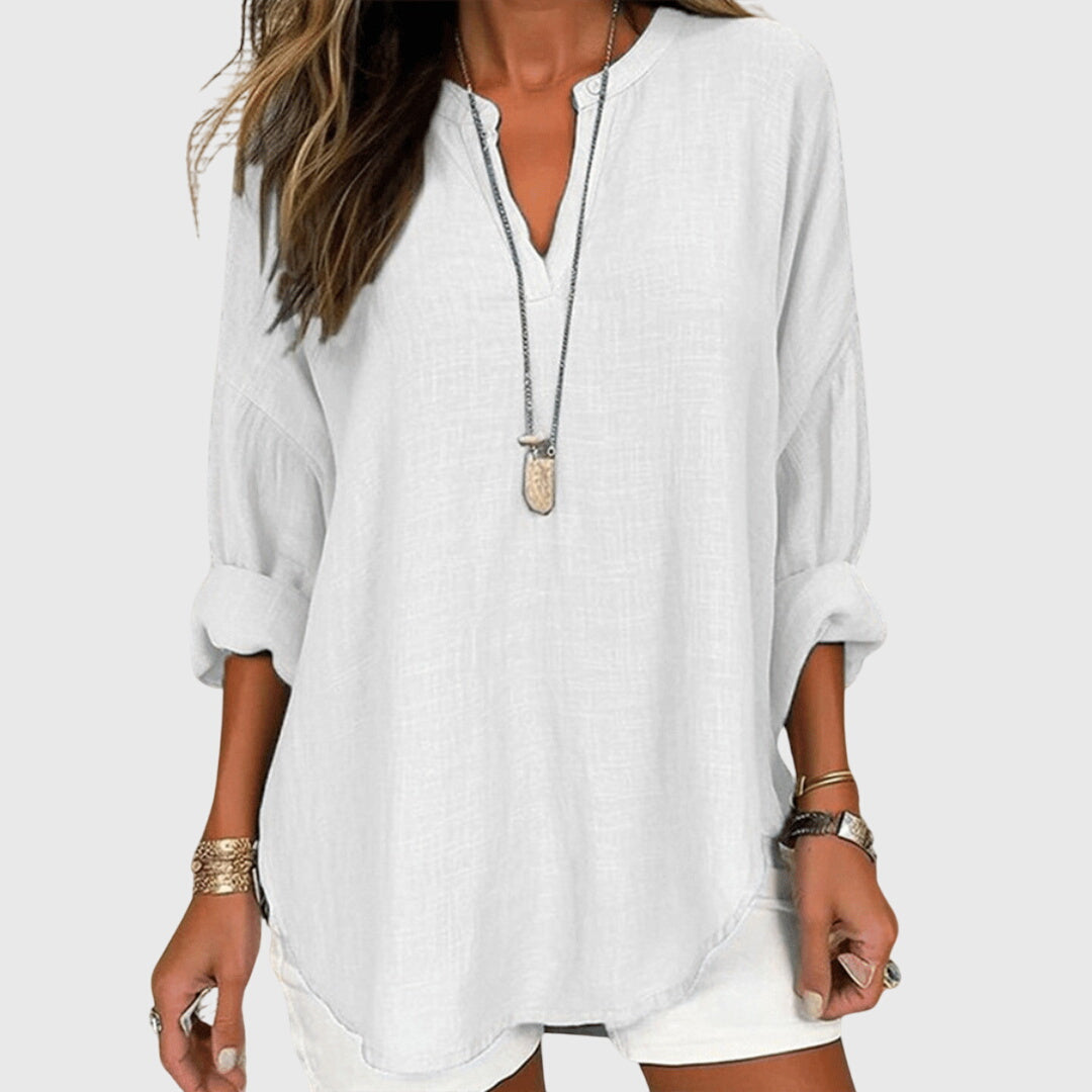 Coralie | Flowy Beach Shirt