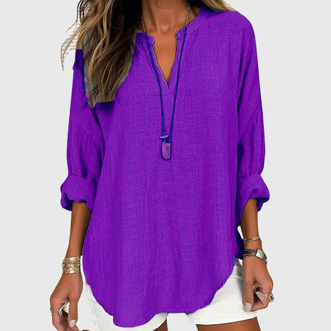Coralie | Flowy Beach Shirt