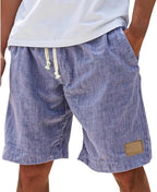 Caspian Casual Summer Shorts in purple