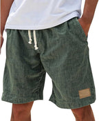 Caspian Casual Summer Shorts in green